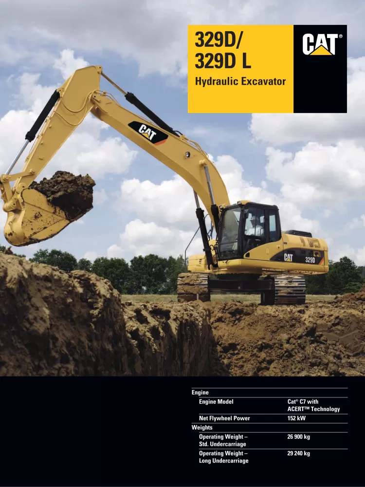 Caterpillar 329D Excavator Specs AEHQ5989 (8-08).pdf